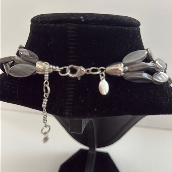 New Chico’s Elegant Multi-Strand Silver and Gold Necklace - Picture 5 of 10